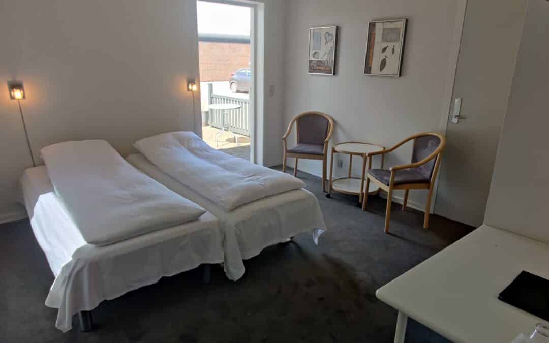 Dobbelt værelser med terrasse